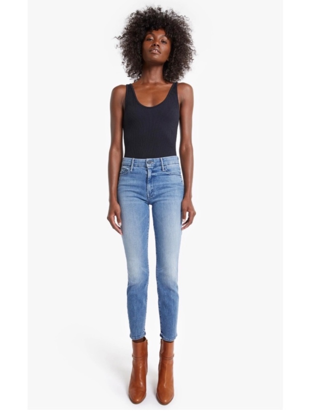 MOTHER Looker Ankle Jeans